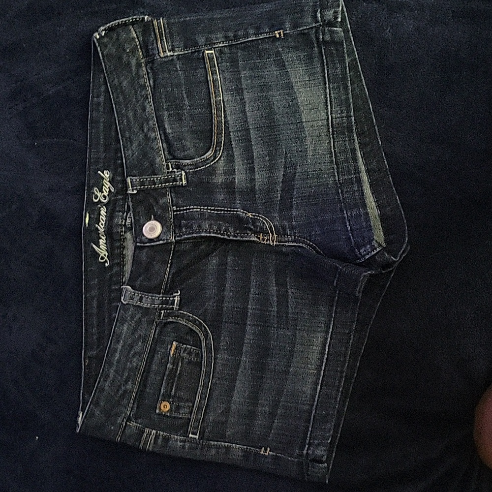 American Egle Outfitters Blue Jean Shorts Sz 10